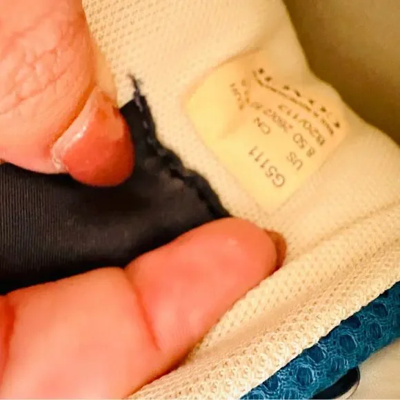 COACH Cobalt Blue White Perforated Logo Suede Clip C Mens Low Top Sneakers 8.5 - Picture 5 of 15